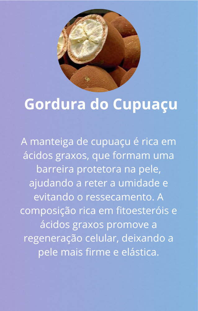 Gordura do Cupuaçu banner