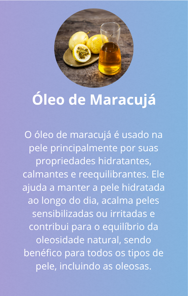 Óleo de Maracujá banner